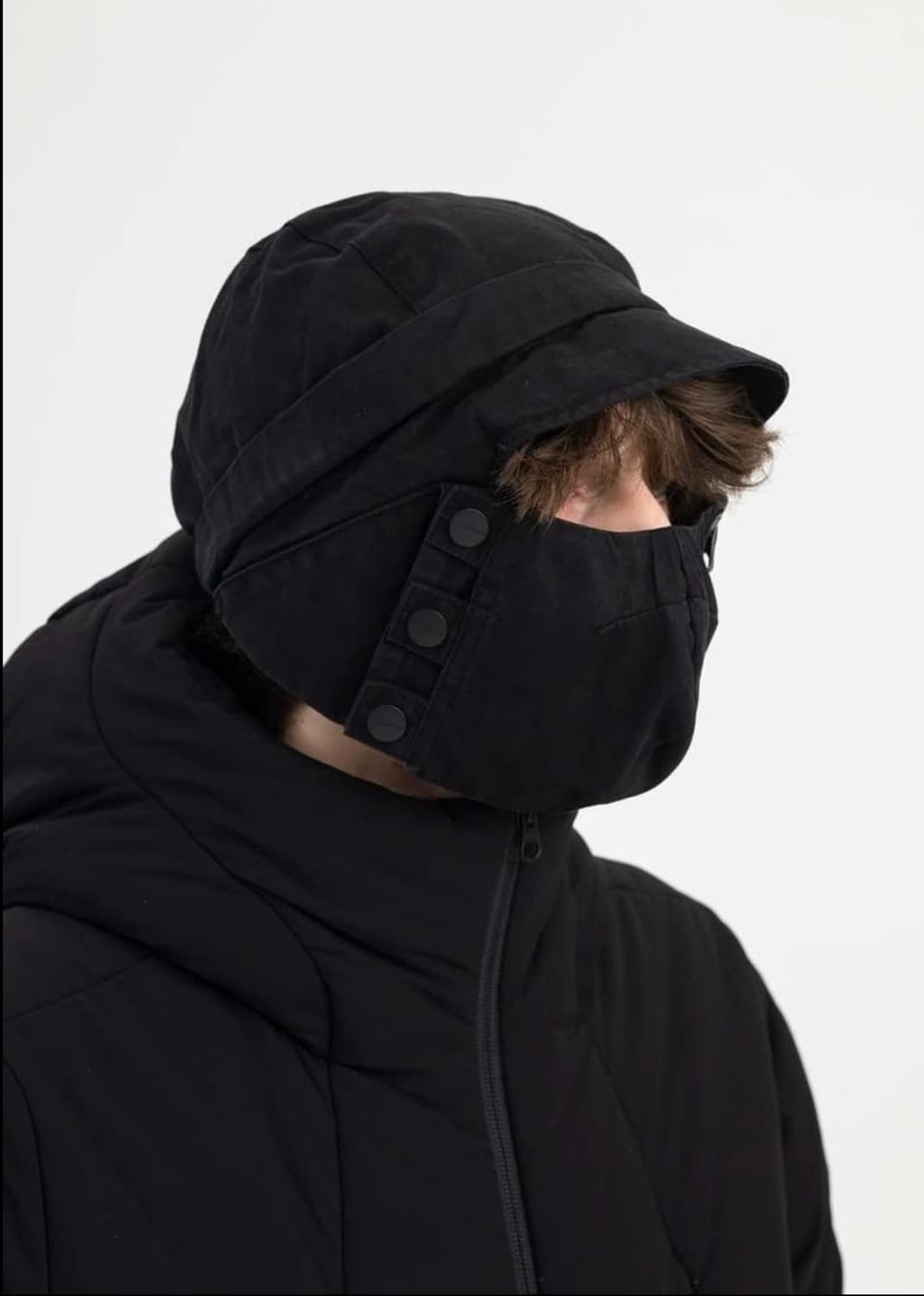 혜인서 블랙 플랩햇 ( 새상품 ) 상품이미지3