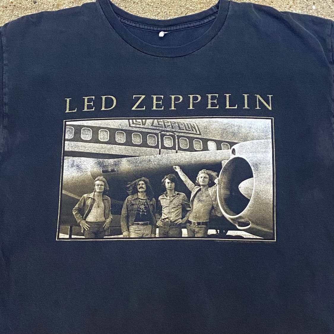 미국 빈티지 레드제플린 반팔티 락티셔츠 상품이미지3