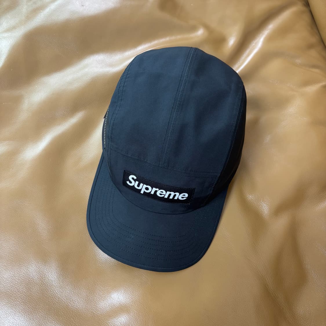 슈프림 캠프캡 모자 박스로고 25fw 고어텍스 블랙 상품이미지6