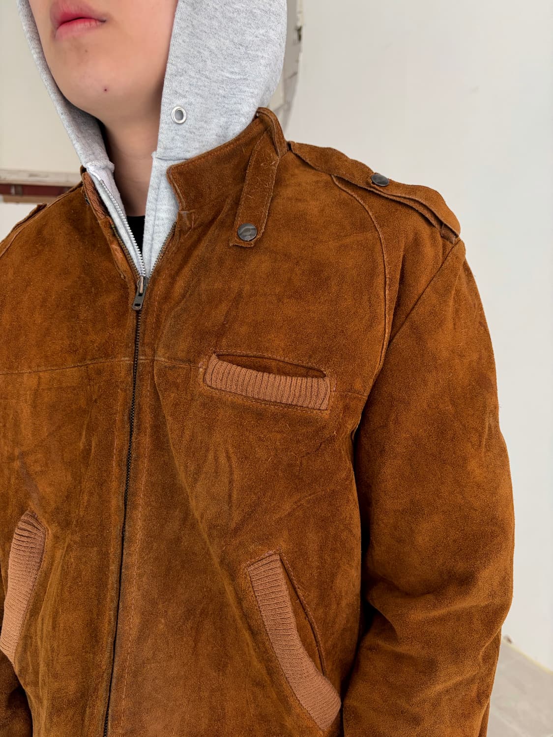 60-70’s American ideal zipper suede 상품이미지6