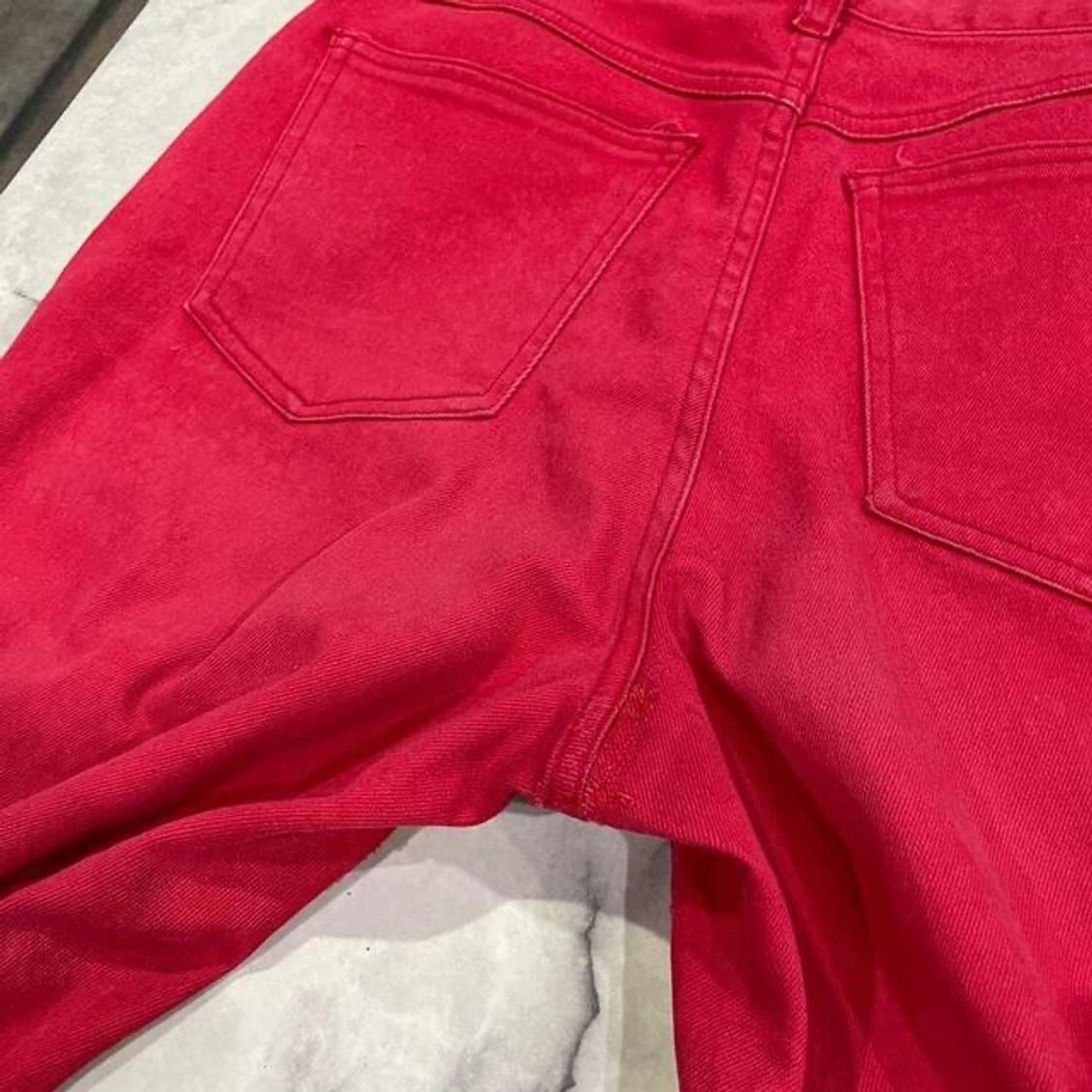 AISANCE 제팬 레드 하프 팬츠 (28)  상품이미지4