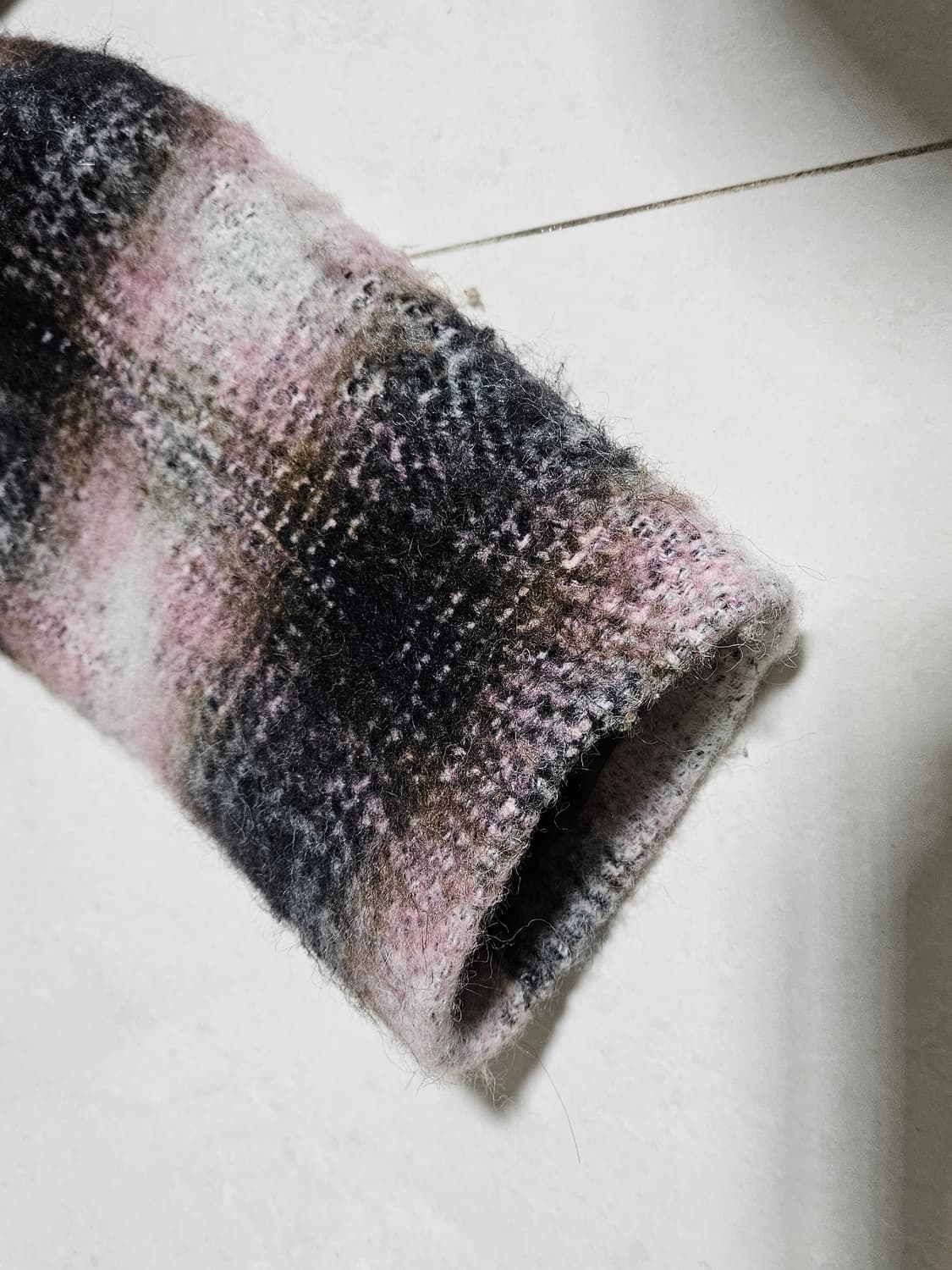 폴스미스 알파카 체크 코트 상품이미지8