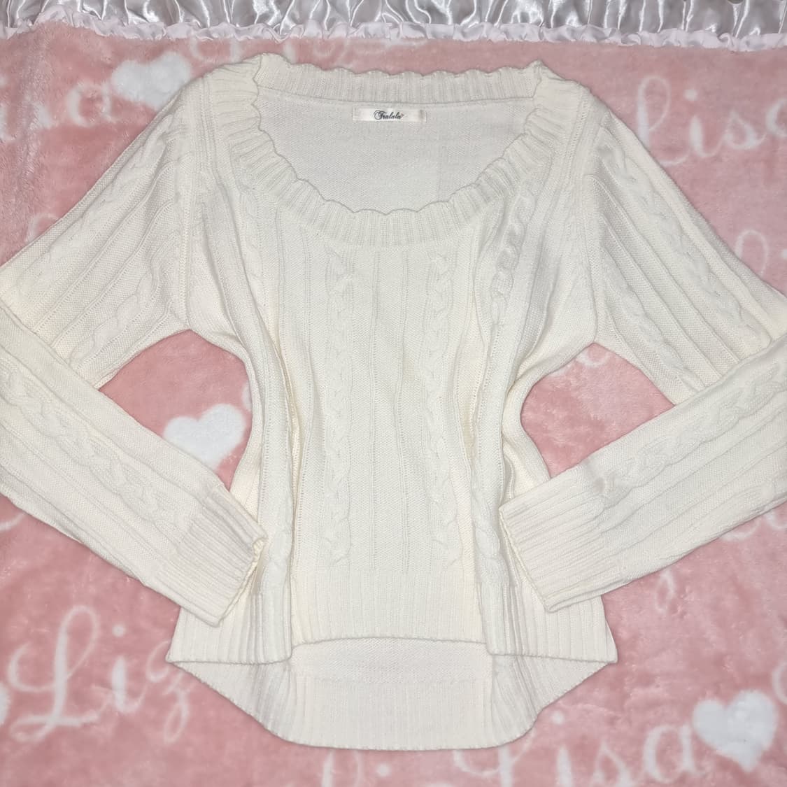 tralala 트랄라라 히메갸루 라떼갸루 니트 리즈리사계 상품이미지2