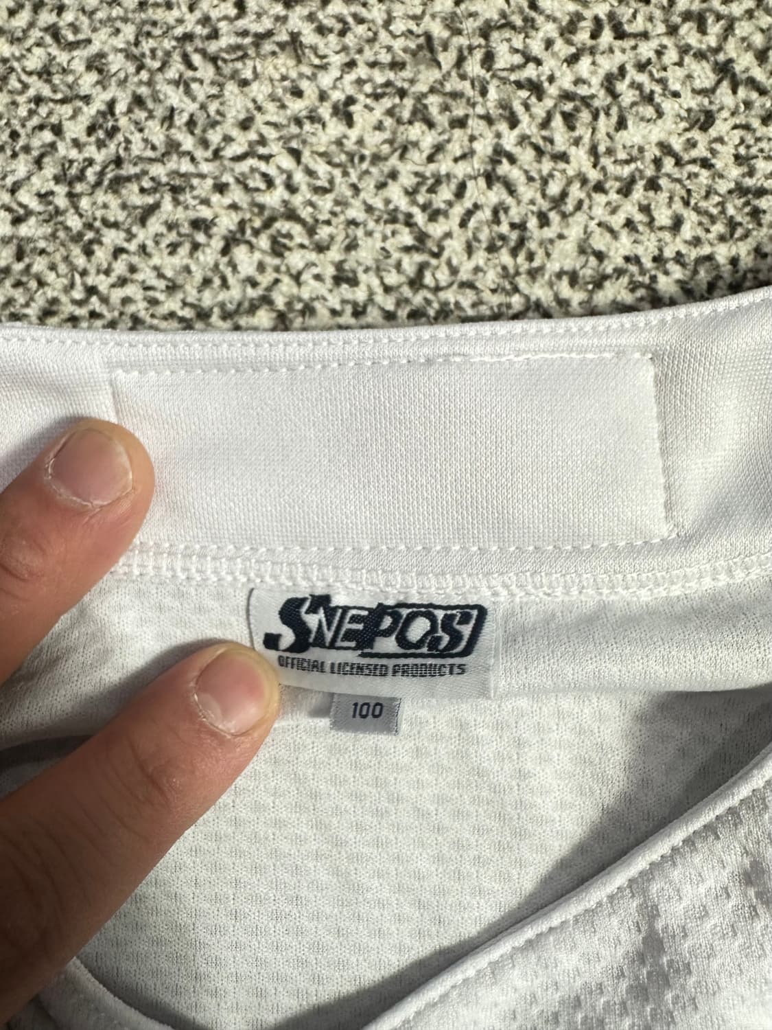 두산베어스 유니폼 노마킹 (100사이즈) 상품이미지3