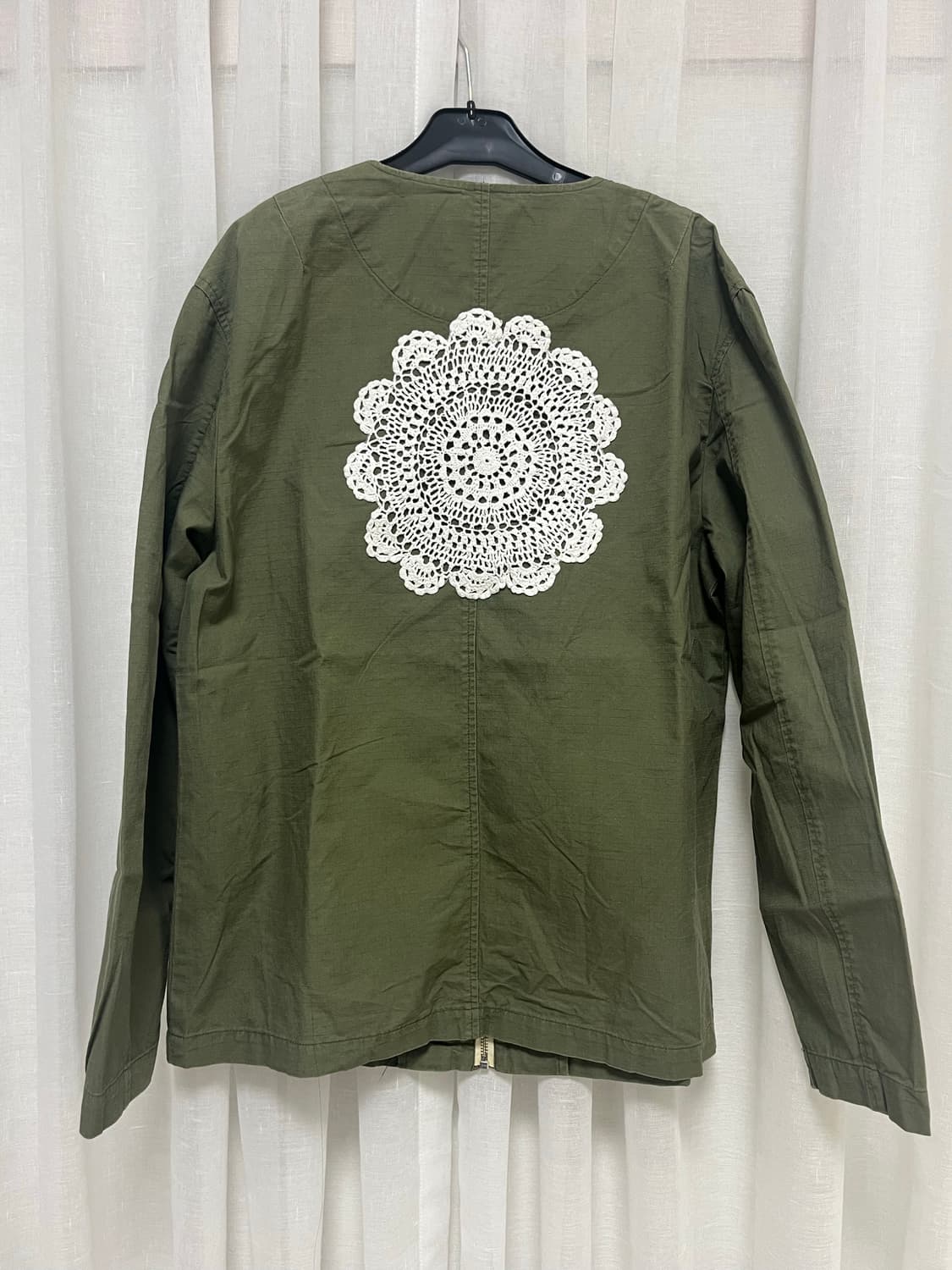 일본 빈티지 플라워 야상 자켓 상품이미지2