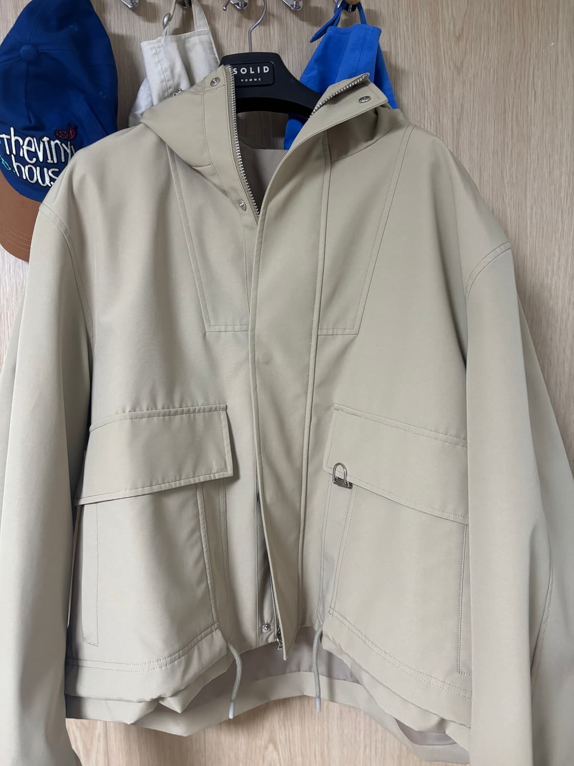 (새상품) 솔리드옴므 24ss 쉘파카 (50 / 105사이즈) 상품이미지7