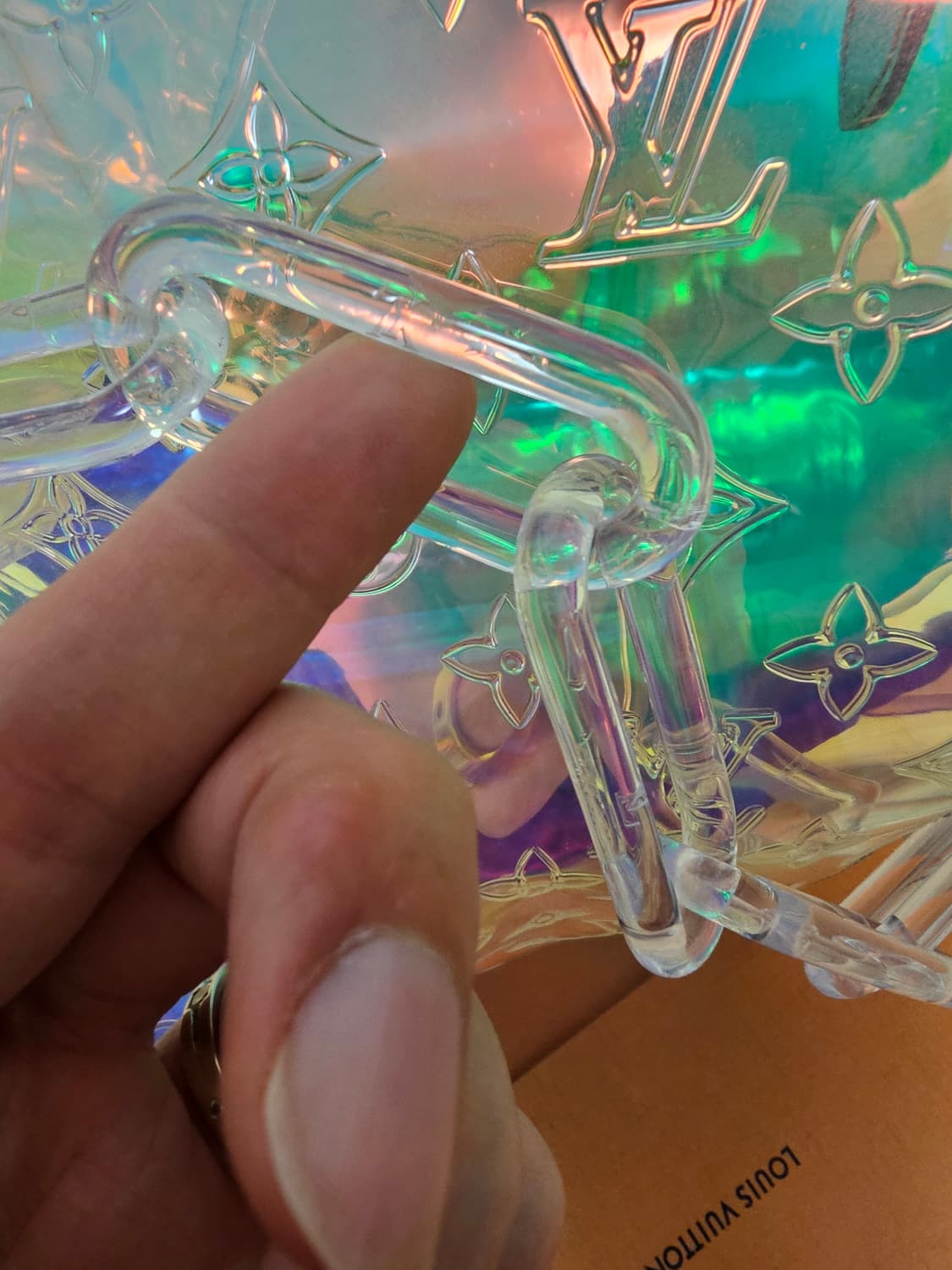 루이비통 버질아블로 한정판 프리즘 키폴50 (새상품) 상품이미지10