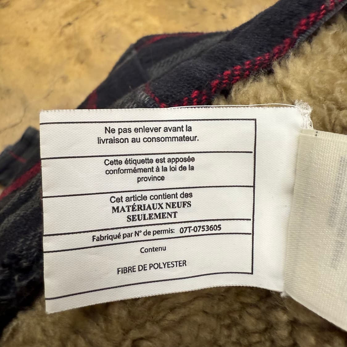 아베크롬비 체크 양털 안감 셔츠  상품이미지7