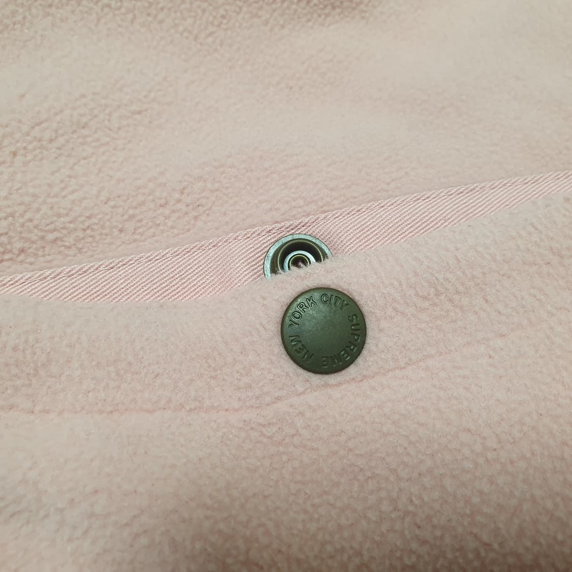 L 슈프림 폴라텍 해링턴 자켓 스몰박스 핑크 Supreme 상품이미지5