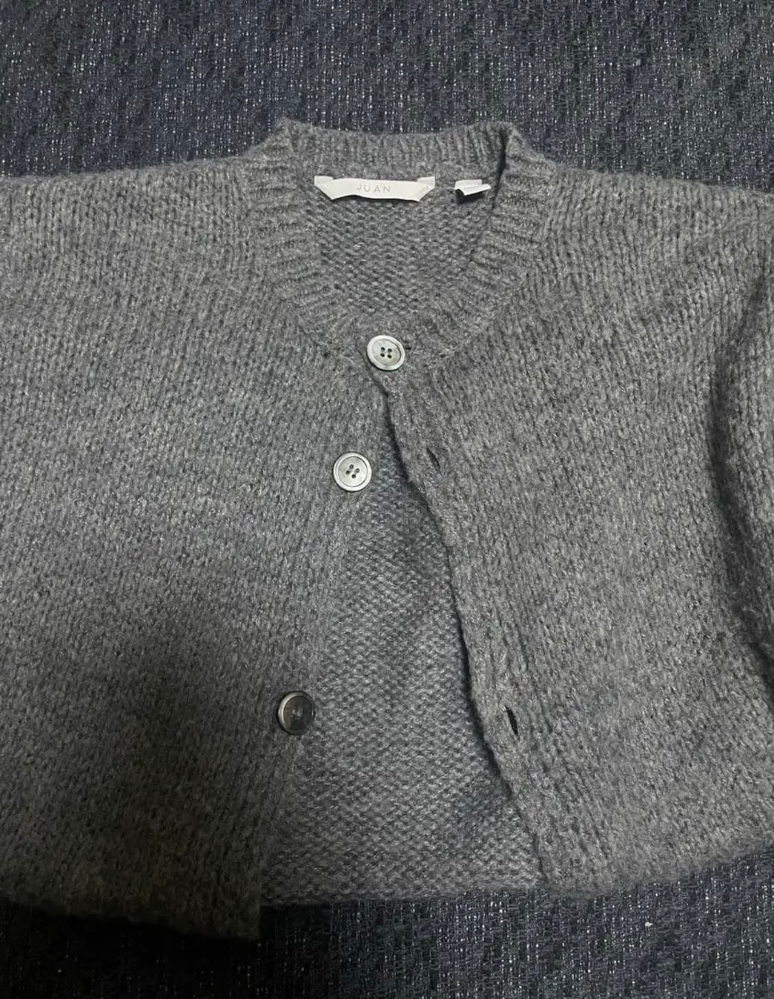 주앙옴므 모헤어 가디건 M 판매합니다 상품이미지1