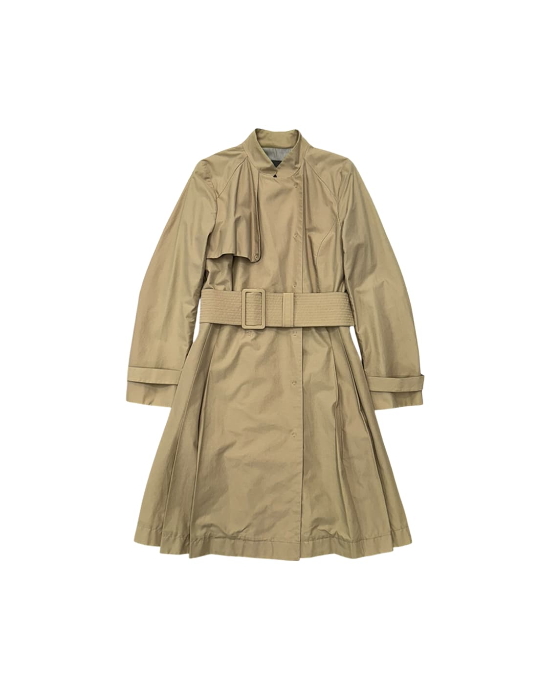 캘빈클레인 플리츠 디테일 트렌치 코트 상품이미지4