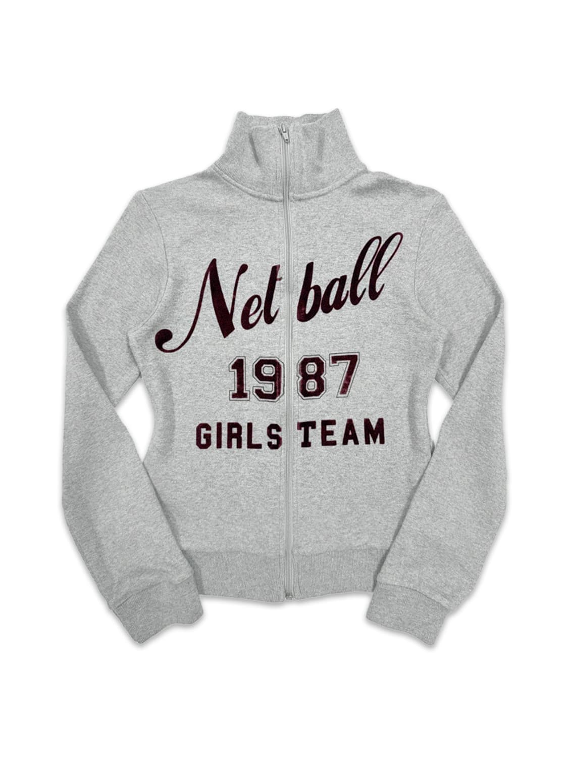 빈티지 ZARA 그레이 슬림핏 크롭 집업 긴팔 상품이미지1