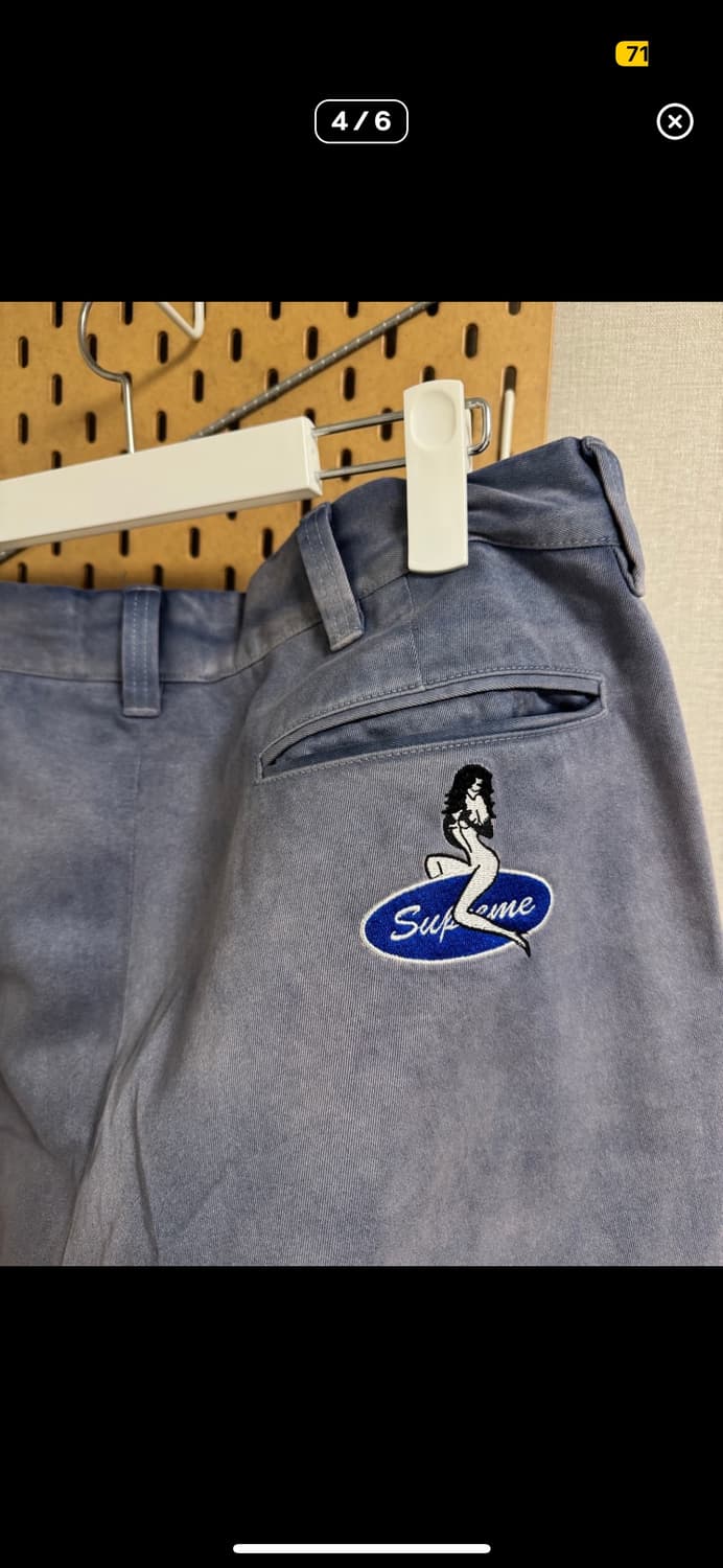 슈프림 치노 핀업걸 상품이미지4