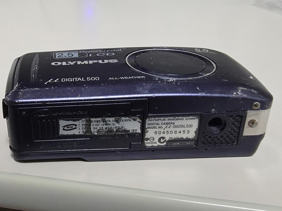 올림푸스 뮤 디지털 500 빈티지 디지털카메라 상품이미지5