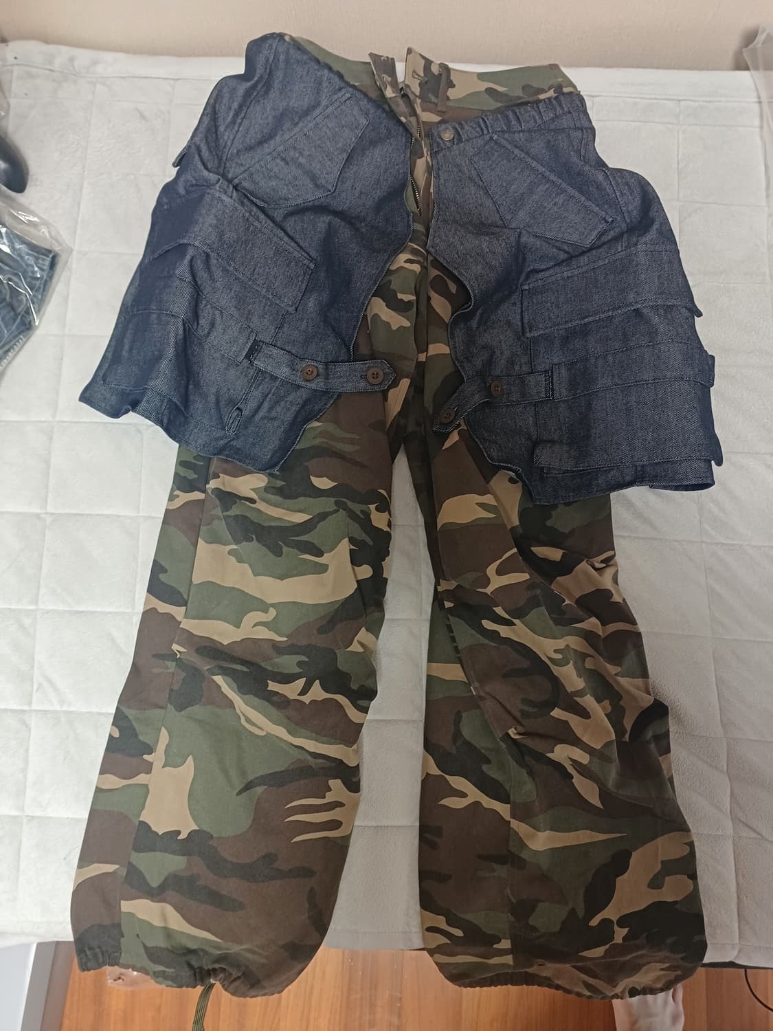 [44] 앤더슨벨 랩터 레이어드 카고 팬츠 상품이미지3