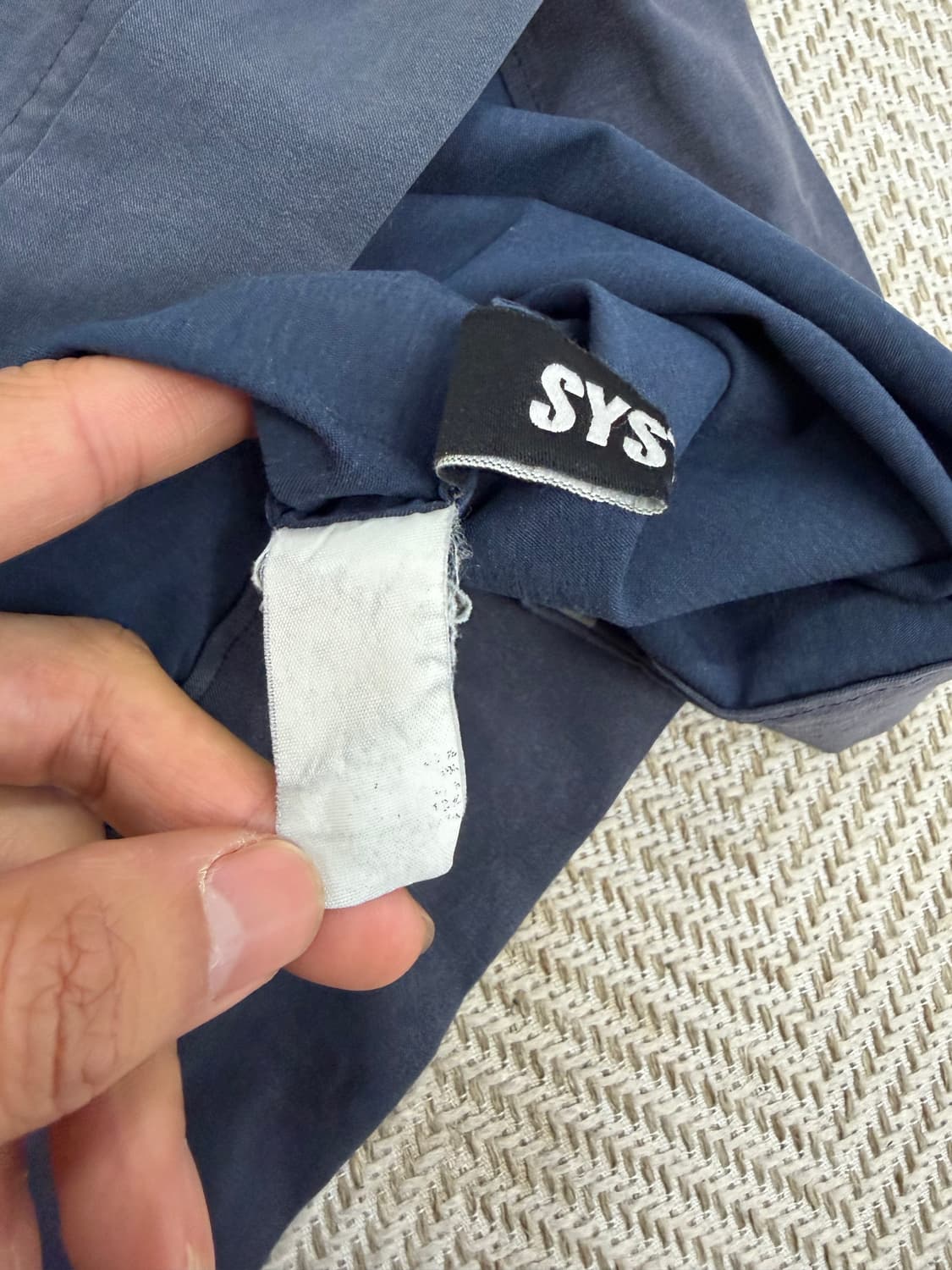 정품) 시스템옴므 한섬 21ss 루즈핏 반팔티 105 상품이미지6