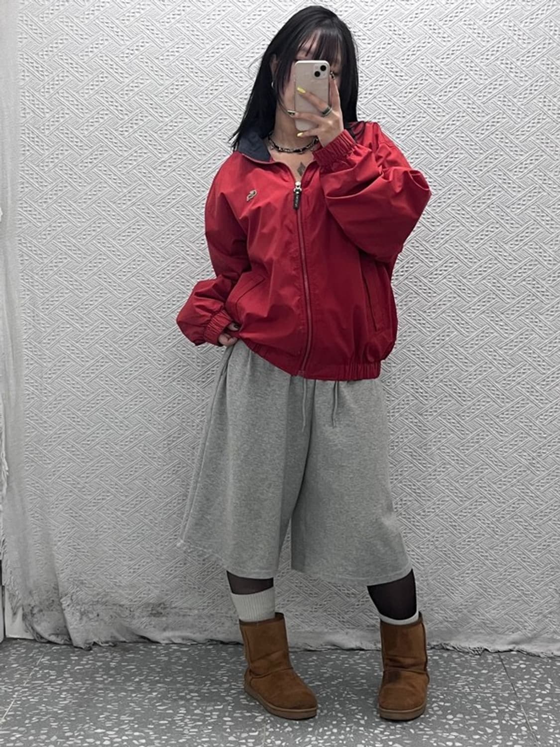 라코스테 서광 레트로 00's 바람막이 워크 자켓 105 C07483 상품이미지2