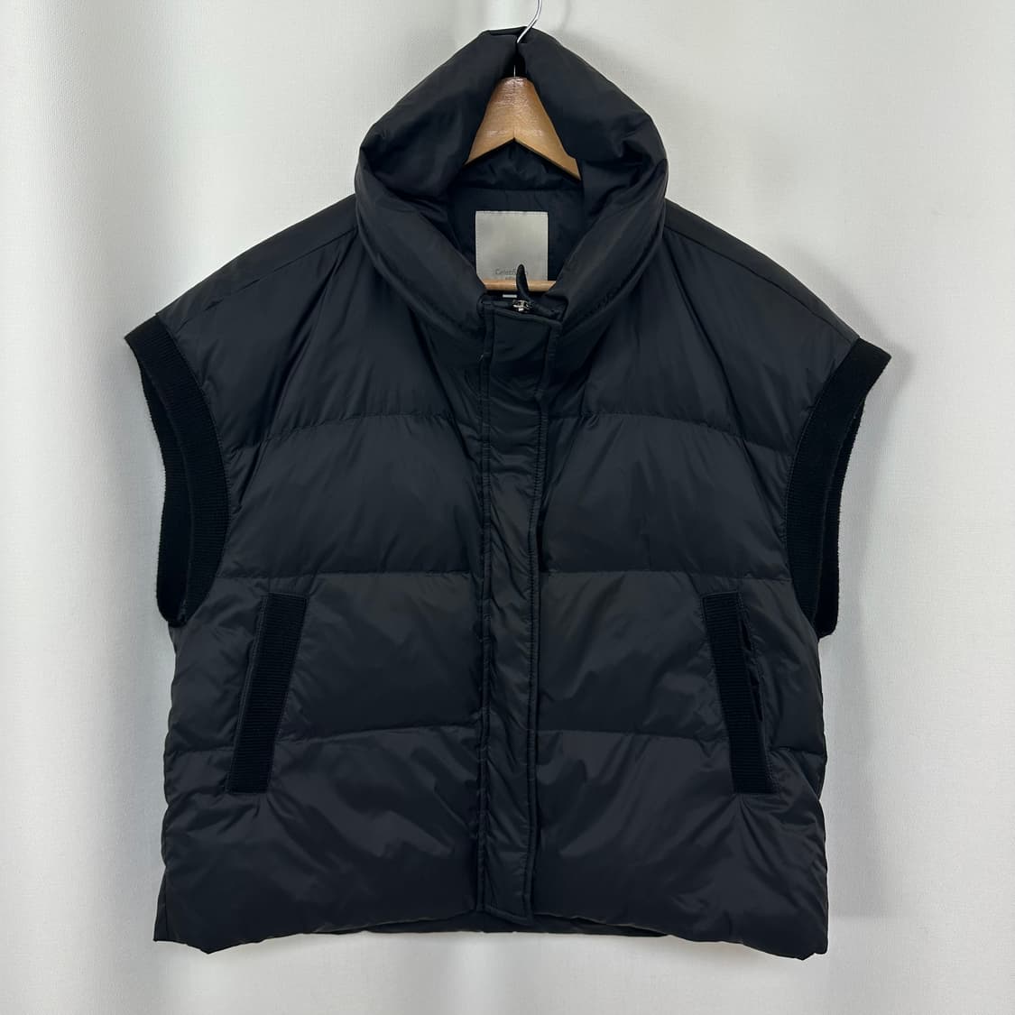 셀렙샵 여자 거위털 패딩조끼 검정 66 상품이미지1