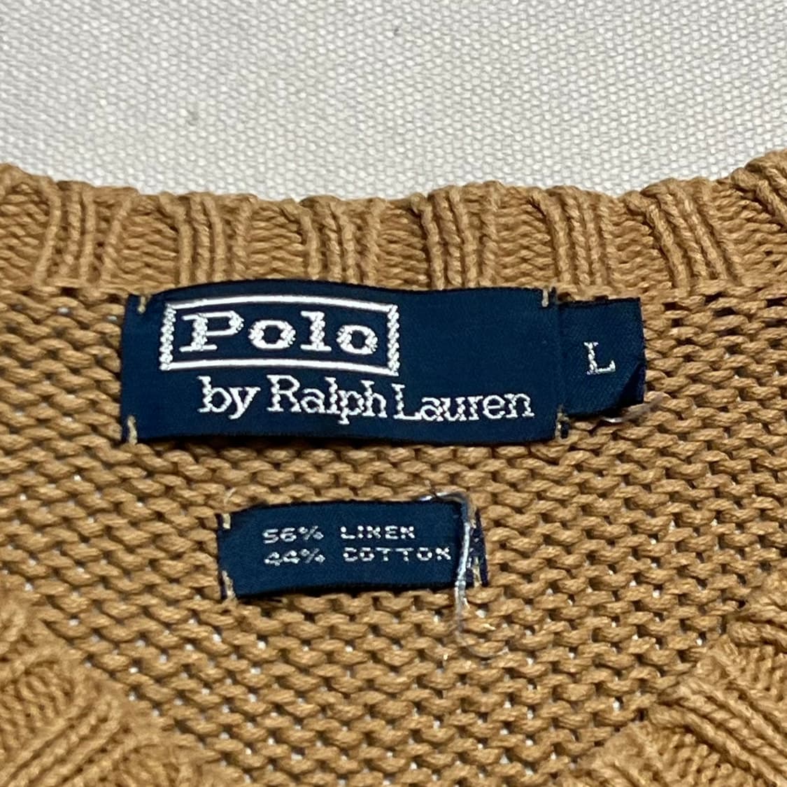 Polo Ralph Lauren 린넨 브이넥 니트 상품이미지3