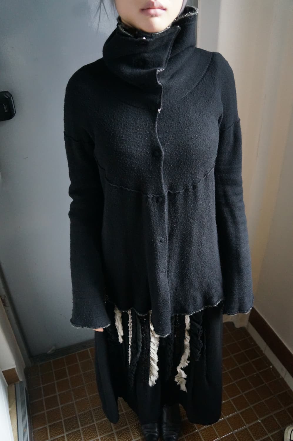 조르지오 아르마니 리버시블 하이넥 가디건 상품이미지2