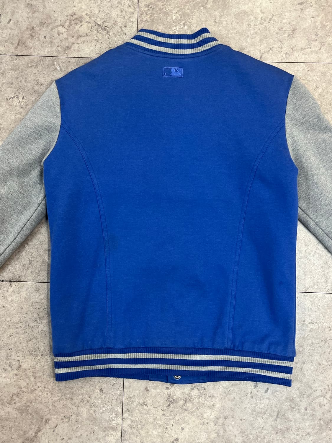 엠엘비 배색 바시티 자켓 블루 95  #csz3691 상품이미지7