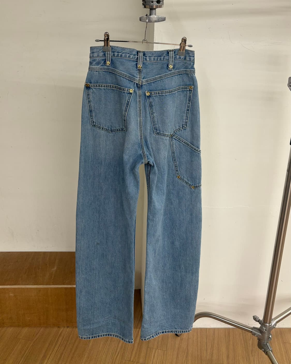 리/던 수퍼 하이 워크웨어 데님 팬츠 상품이미지4