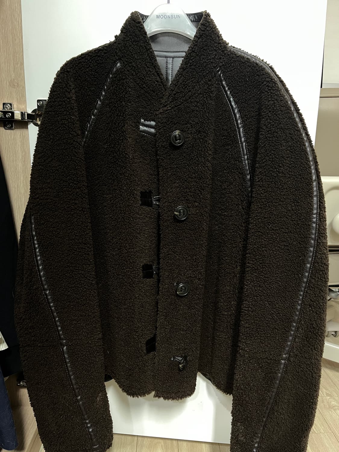 로우클래식 23Fw 리버시블 코트 브라운 상품이미지3