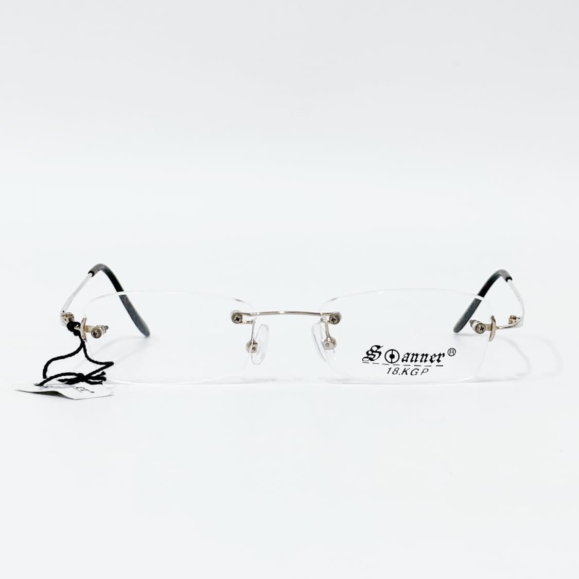 SCANNER 골드 스퀘어 무테 데드스탁 빈티지안경 상품이미지1