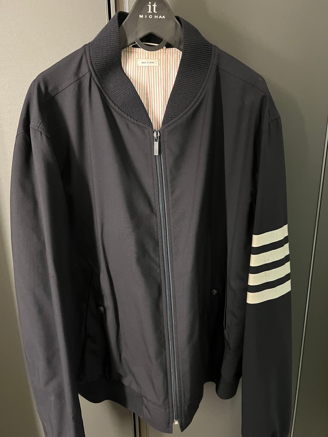 [5] 톰브라운 블루종 네이비 상품이미지1