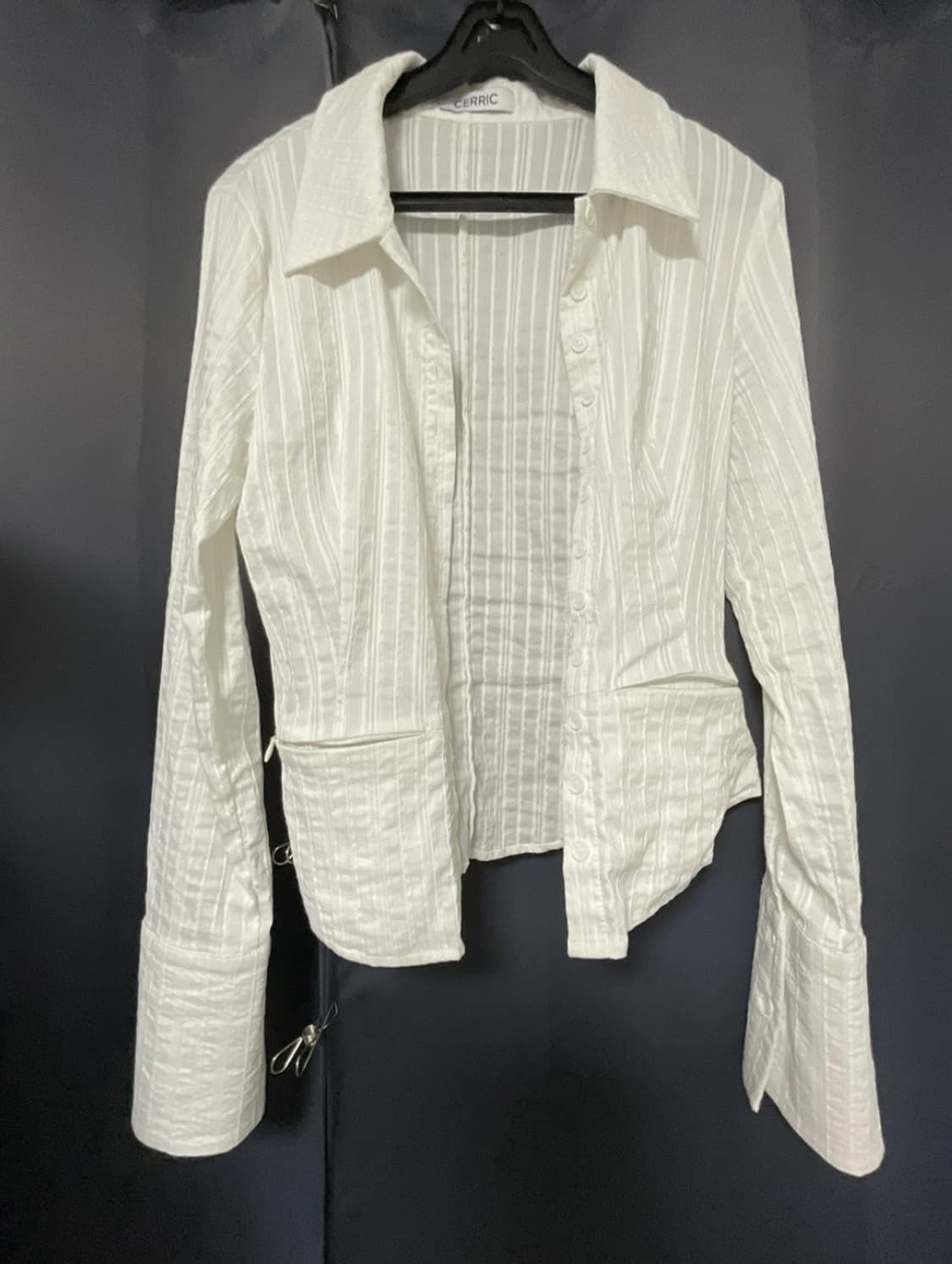 세릭 [25SS EXCLUSIVE] CRUNCH STRIPE SHIRT 상품이미지2