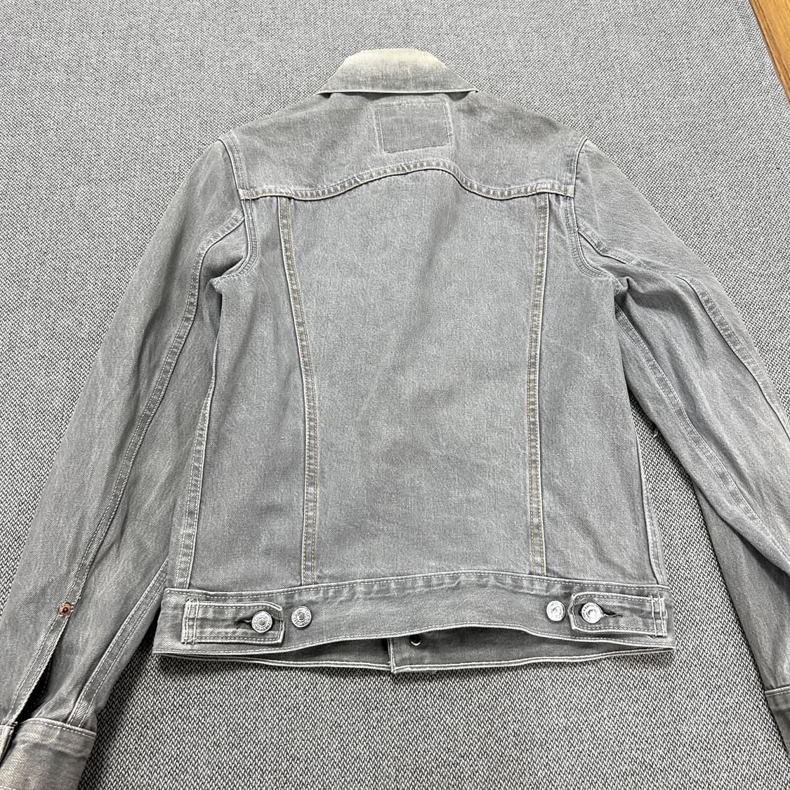리바이스 그레이 데님자켓(S) 상품이미지5