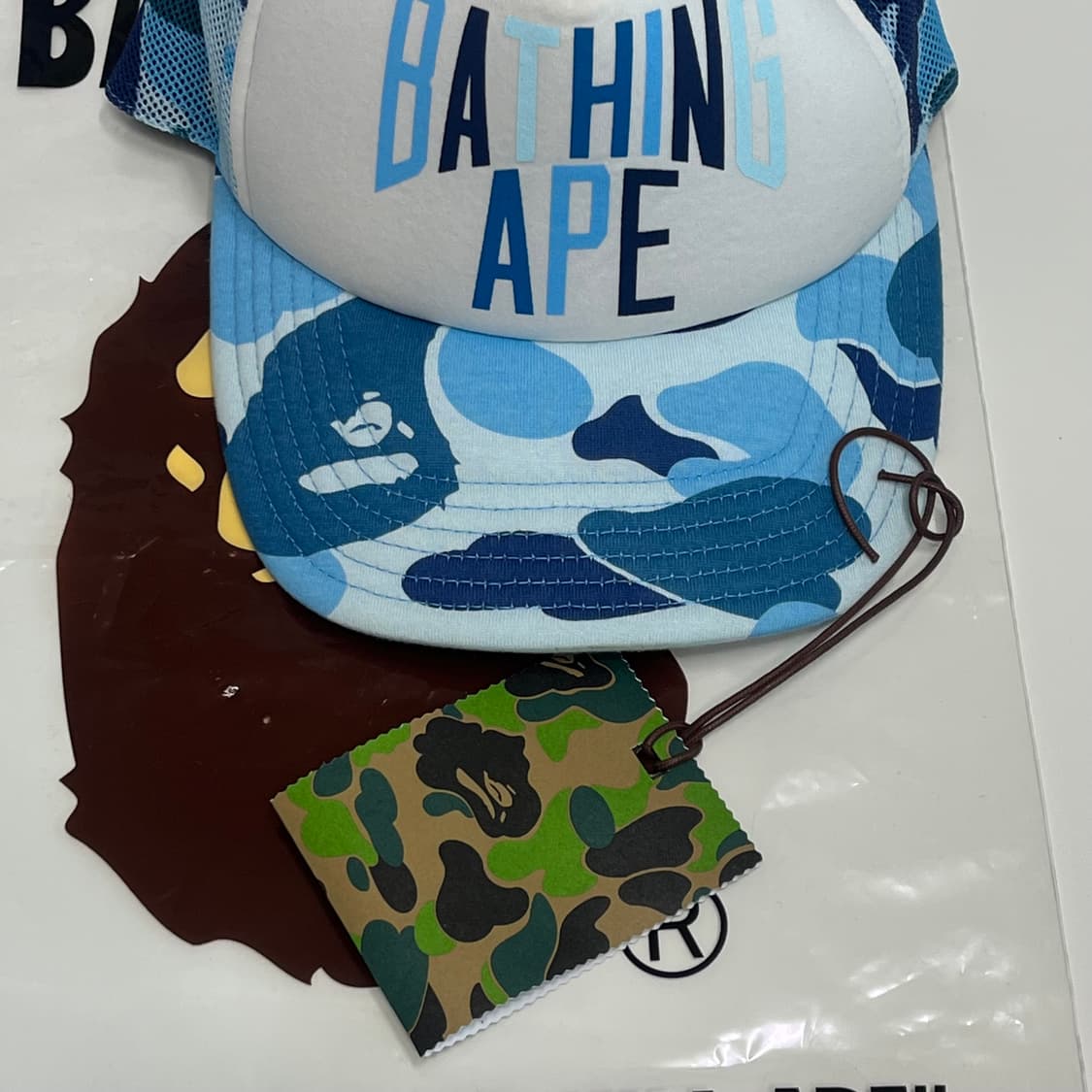 Bape 베이프 카모 모자 상품이미지2