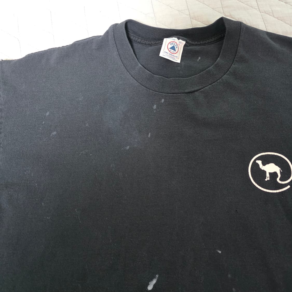 [XL] 90s 카멜 where it's@ 빈티지 티셔츠 ver.트래쉬드 상품이미지6