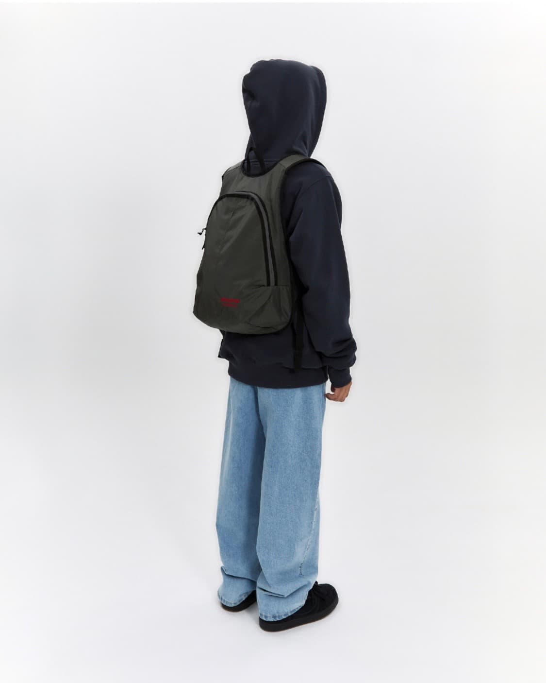 Y.E.S Beetle Backpack Charcoal 상품이미지2