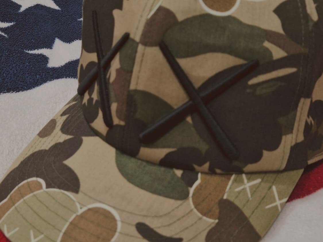 베이프 카우스 사이즈캡 볼캡 모자 상품이미지2