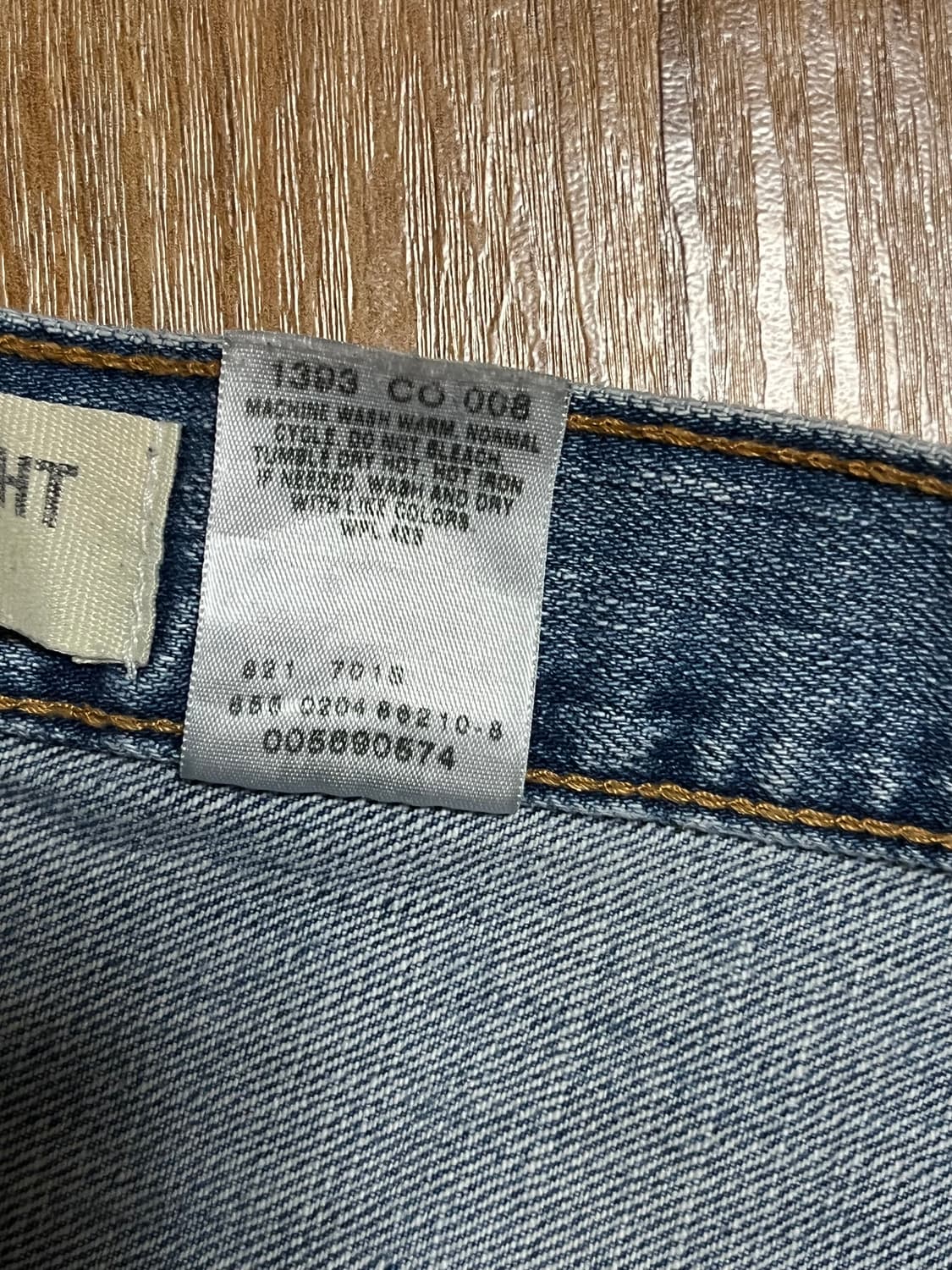 빈티지 리바이스 569 와이드데님 팬츠 34x30 상품이미지6