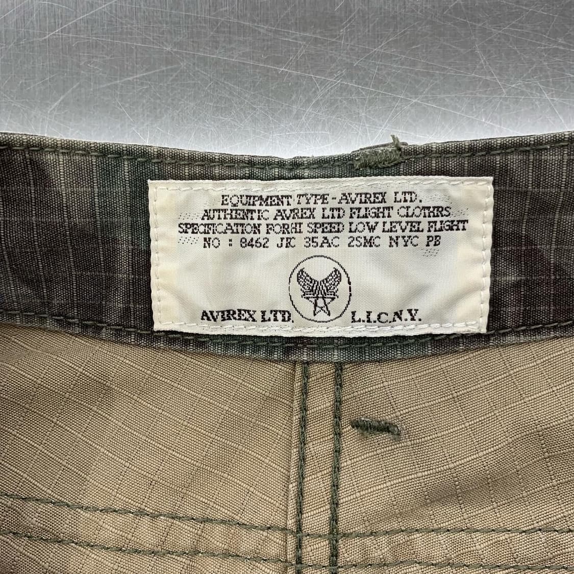 아비렉스 카모 밀리터리 몽키팬츠 상품이미지7