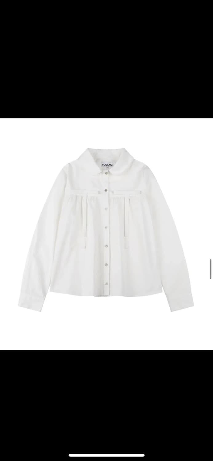 뚜오미오 리본 셔츠 상품이미지3