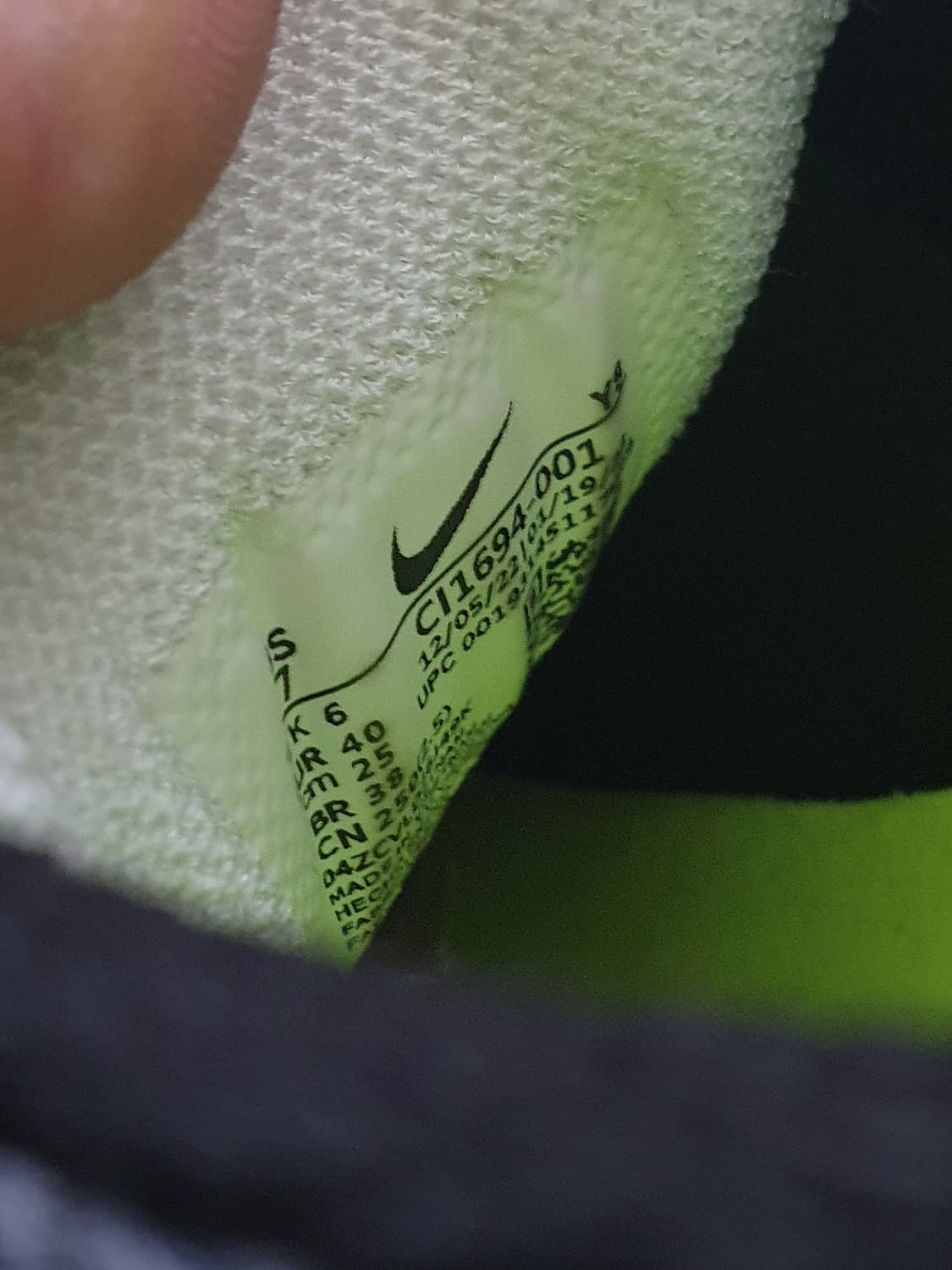 나이키 줌 보메로5 다크 그레이 운동화 255 상품이미지10