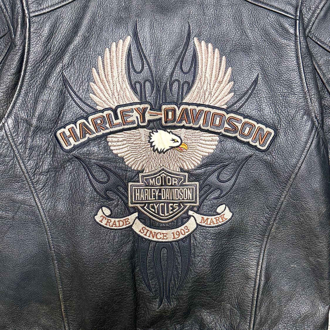 Harley Davidson Eagle Motorcycle Leather 상품이미지3