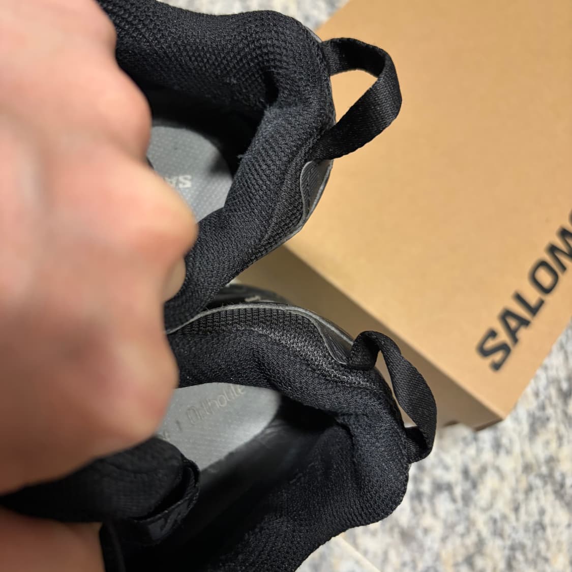 살로몬 Salomon XA 프로 Pro 3D 트래킹화 블랙 마그넷 255 상품이미지7