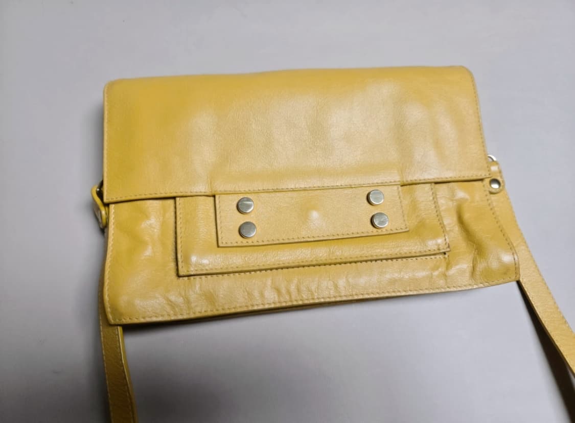 베라카미 파리스 - 옐로우 가죽 크로스백 [정품] 상품이미지1