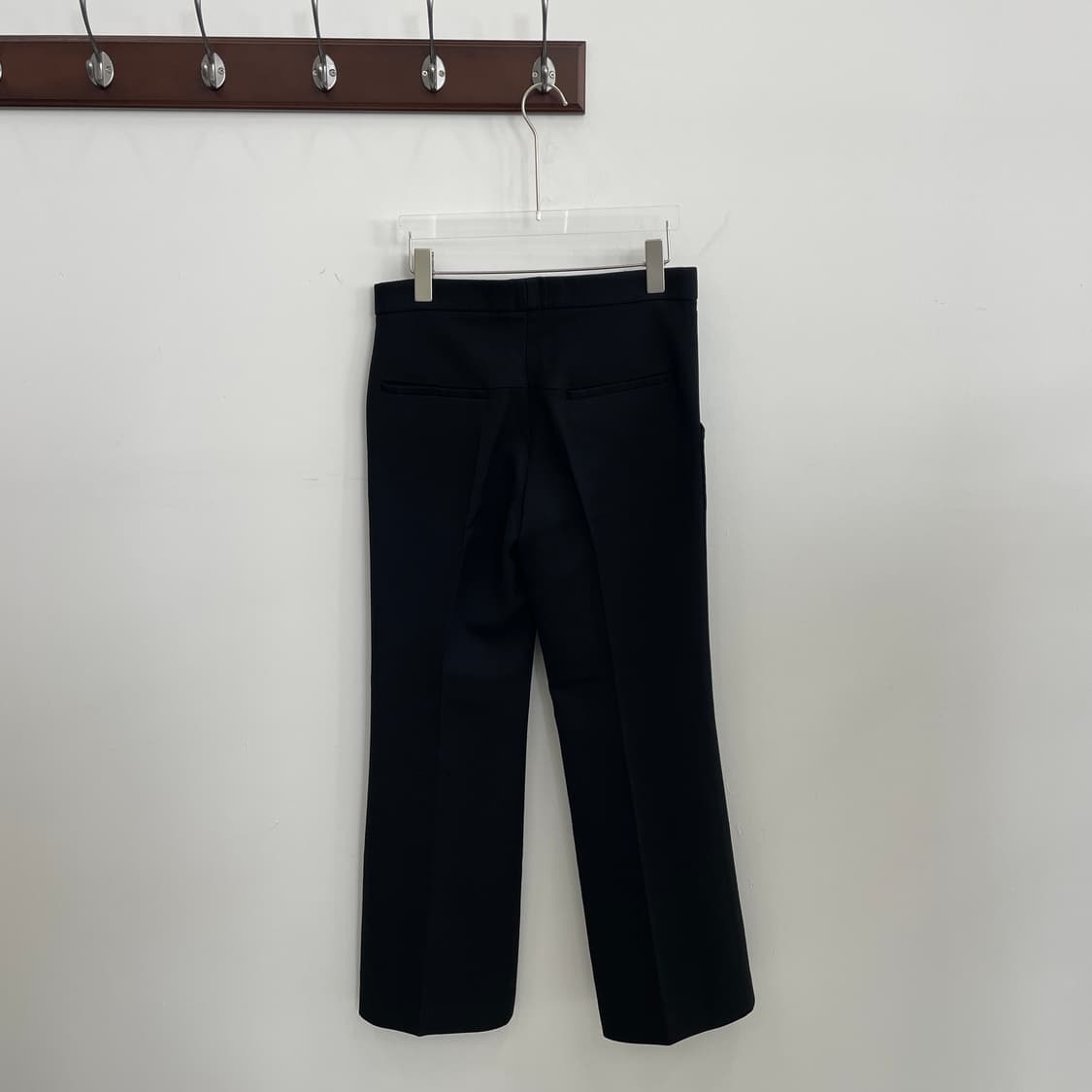 마르니 블랙 세미부츠컷 슬랙스 팬츠 바지 상품이미지2