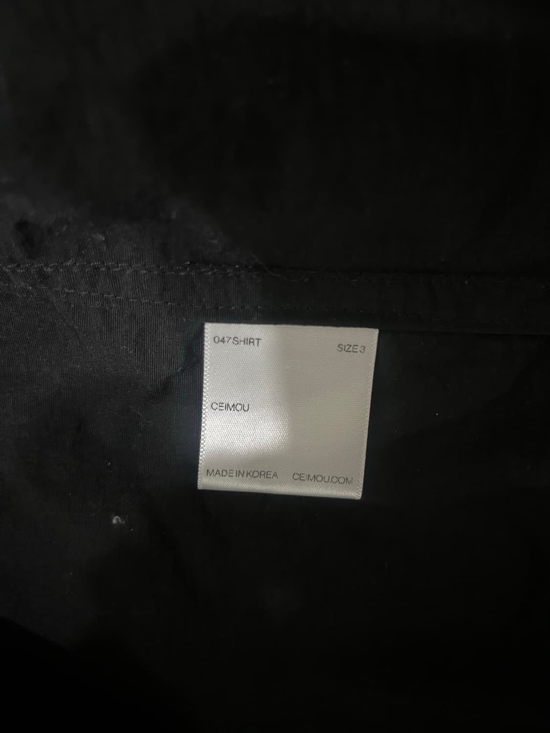 ceimou 047 shirts 3사이즈 상품이미지4