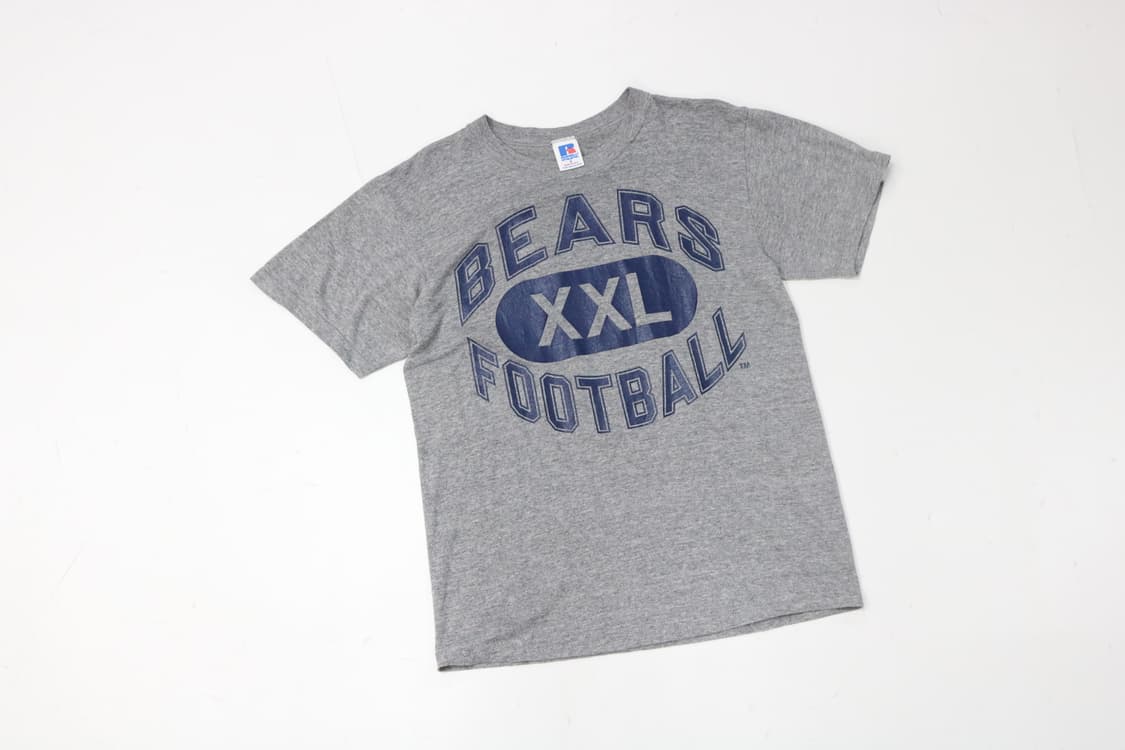 러셀 애슬레틱 빈티지 그레이 풋볼 그래픽 반팔 티셔츠 (S) 상품이미지2