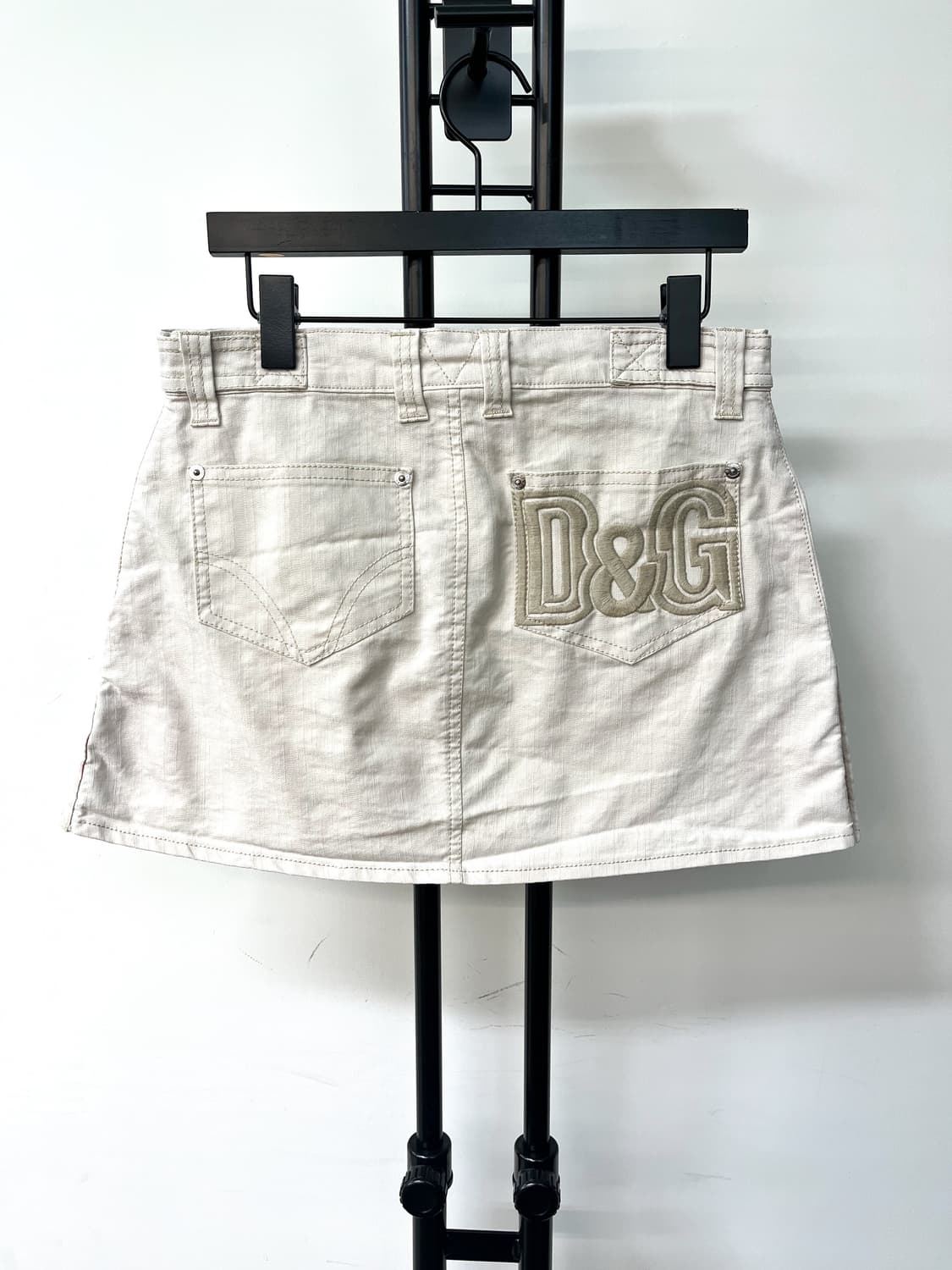 돌체앤가바나 y2k D&G 미니 스커트 상품이미지5