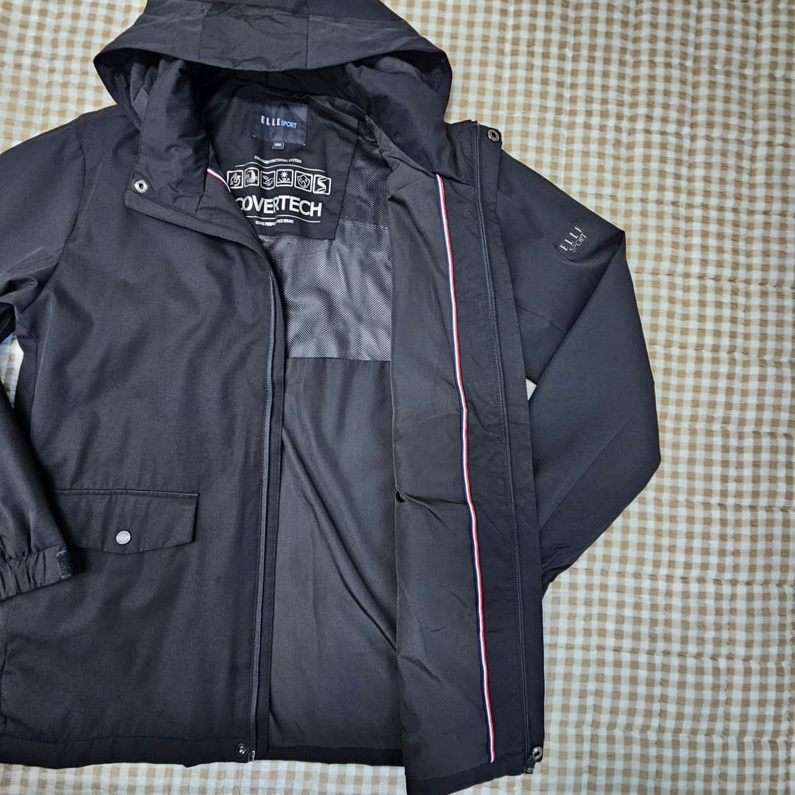 엘르 스포츠 바람막이 후드집업 자켓 남자100~105 상품이미지6
