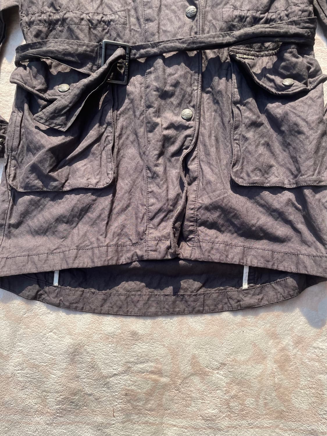 Buckaroo Y2K Belted Trench Jacket   상품이미지3