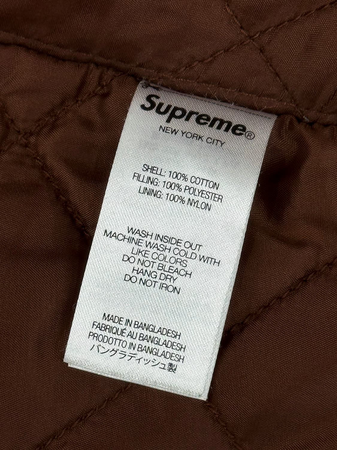 슈프림 x 디키즈 코듀로이 워크 자켓 브라운 상품이미지6