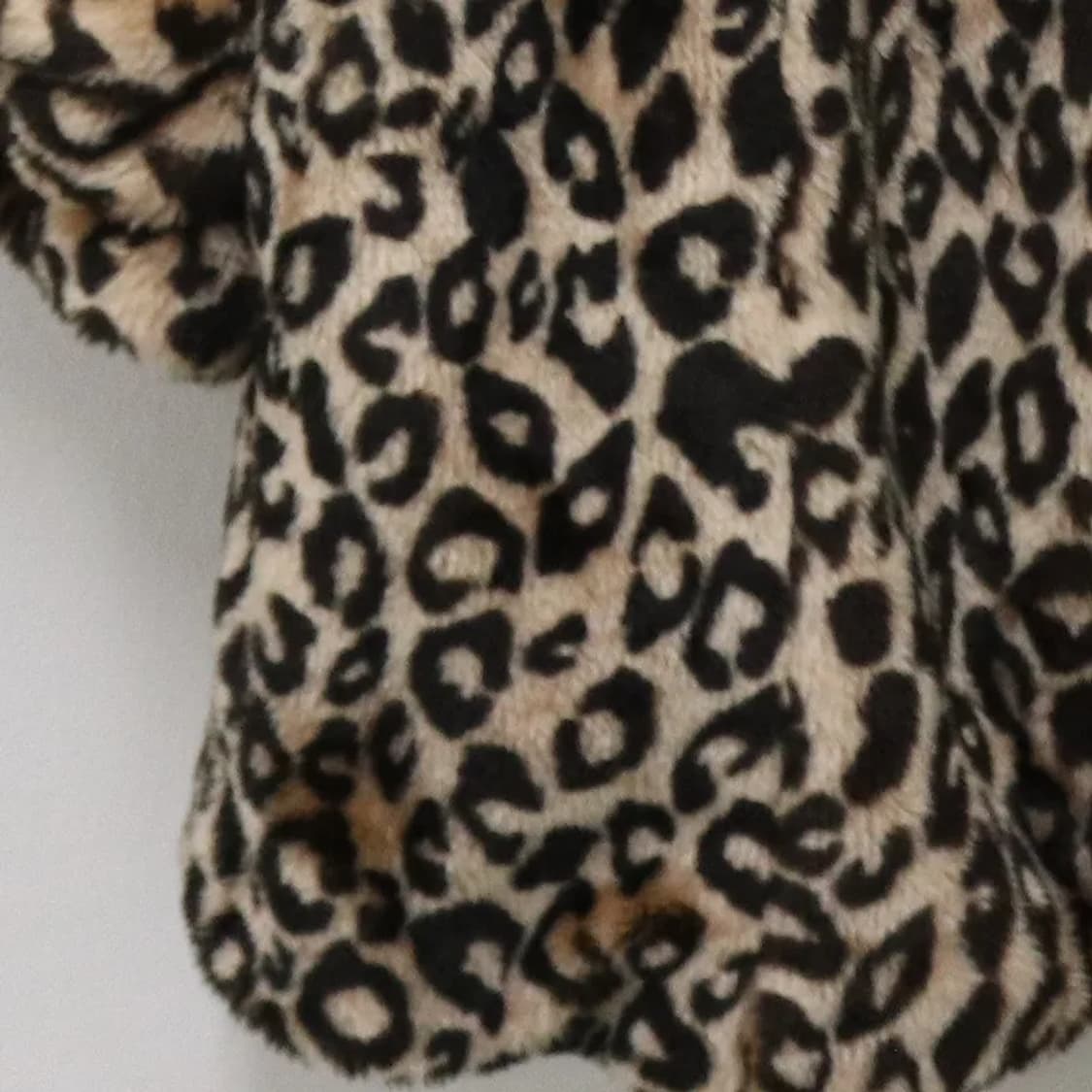 C.O.L.Z.A 호피 페이크 퍼 자켓 64360 상품이미지4